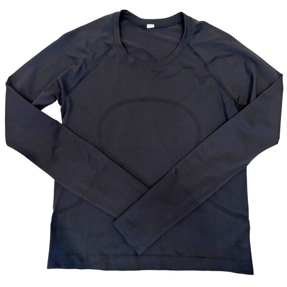 Lululemon Tech Long Sleeve Shirt 2.0 Waist Length Size 8 - Picture 5 of 8